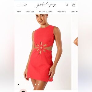 Petal and Pup cutout dress they
